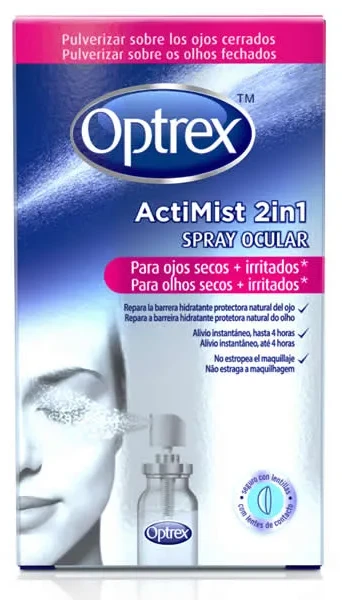 Optrex ActiMist 2in1 pavargusių ir nepatogių akių purškalas 10ml