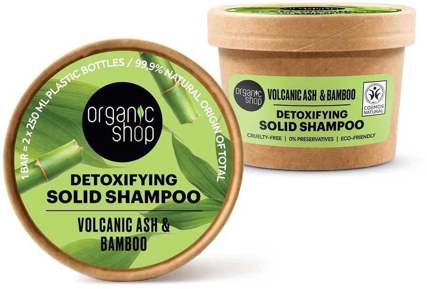 Organic Shop Kietasis detoksikuojantis šampūnas 60g