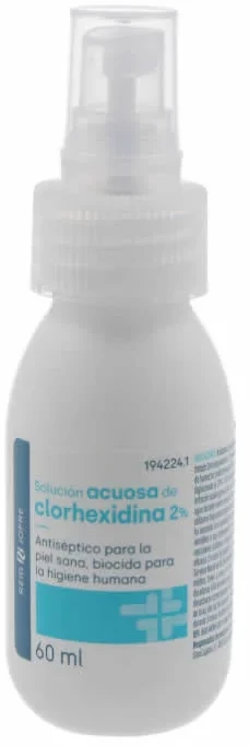 Orravan 2 % chlorheksidinum vandeninis tirpalas 60 ml