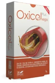 maisto papildas Oxicol Omega Plus Cholesterol 30 kapsulių