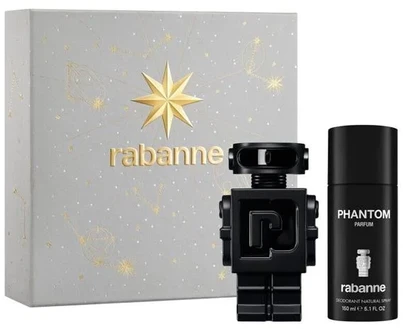 Set Paco Rabanne: Phantom Eau De Parfum For Men, 100 ml + Phantom Dezodorantas Purškiklis For Men, 150 ml