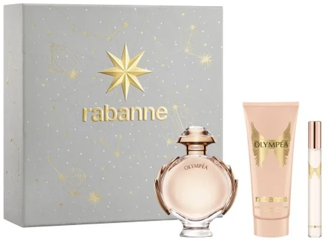 Paco Rabanne Rabanne Olympéa Eau De Perfume Purškiklis, 80 ml Rinkinys 3 vnt.