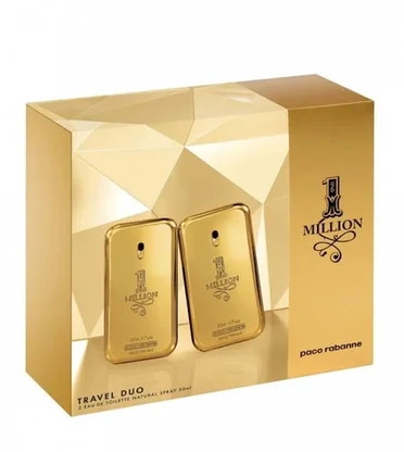 Set Duo Paco Rabanne 1 Million EDT tualetinis vanduo vyrams, 2 vnt., 50 ml