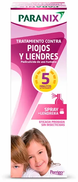 Paranix Lice - Nits Purškiklis 150ml rinkinys galvos utelėms gydyti 2 vnt