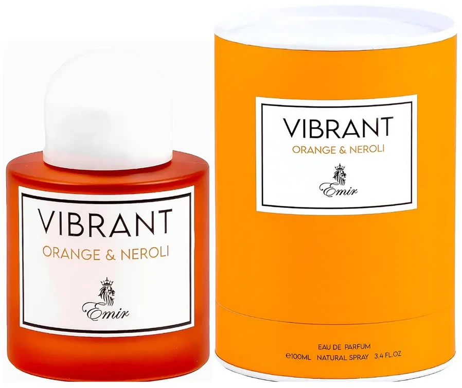 Emir Vibrant Oranžinis And Neroli EDP parfumuotas vanduo unisex, 100 ml