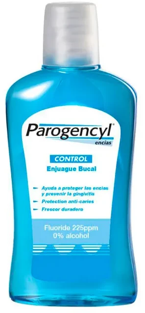 Parogencyl Control burnos skalavimo skystis 500ml