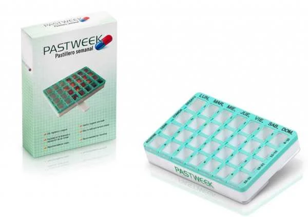 Pastweek Weekly Pillbox savaitinė tablečių dėžutė