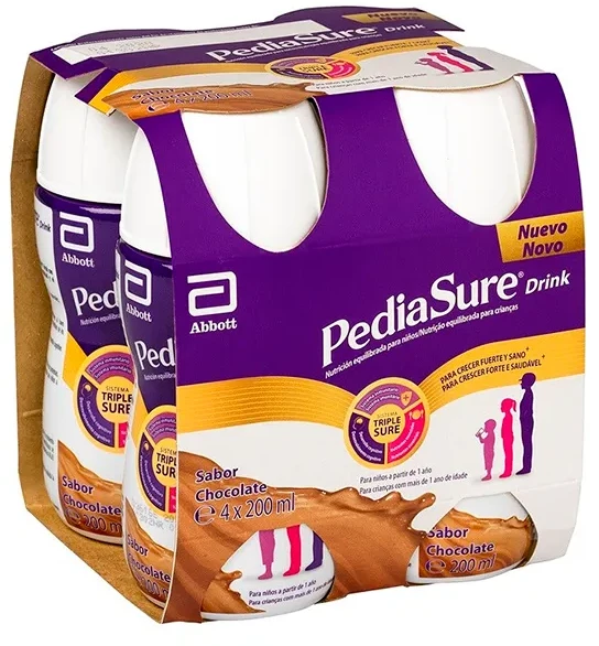 Pediasure Drink Chocolate 4x 200ml