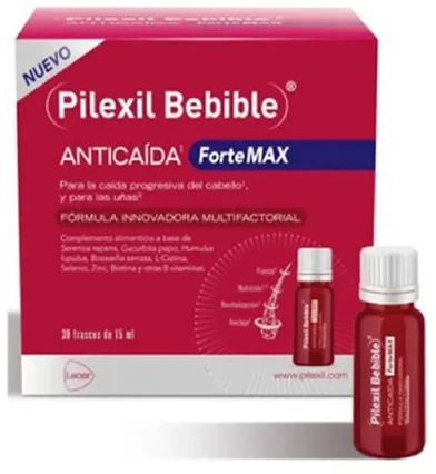 Pilexil Drinkable Anti-Hair Loss Forte Max 30 Ampoules