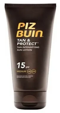 Piz Buin Spartinantis pieno procesas SPF 15 (įdegį stiprinantis losjonas nuo saulės) 150 ml