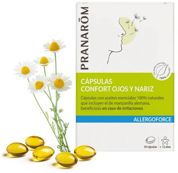 Pranarom Comfort Eyes And Nose 30 Capsules