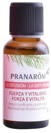 Pranarom Diffusion Strength and Vitality eterinių aliejų mišinys 30ml