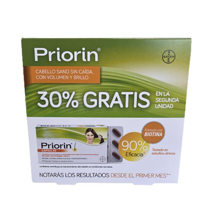 Priorin Capsle Priorin Prioress kapsulės 2x60 vnt, modelis - 8411193910267, žema kaina ...
