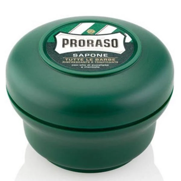 Proraso Green Line Gaivinamasis skutimosi muilas indelyje, 150 ml
