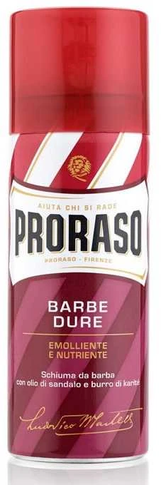 Proraso Red Line Shaving Foam Odą minkštinančios skutimosi putos, 300 ml