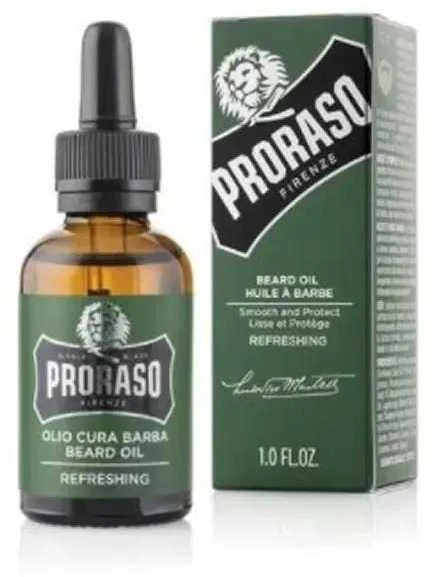 Proraso Refreshing Beard Oil - Gaivinamasis barzdos aliejus, 30 ml