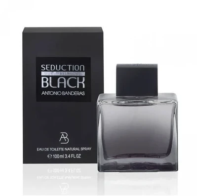 Antonio Banderas Antonio Puig Puig A Banderas Juodas Seduction EDT Purškiklis, 100 ml