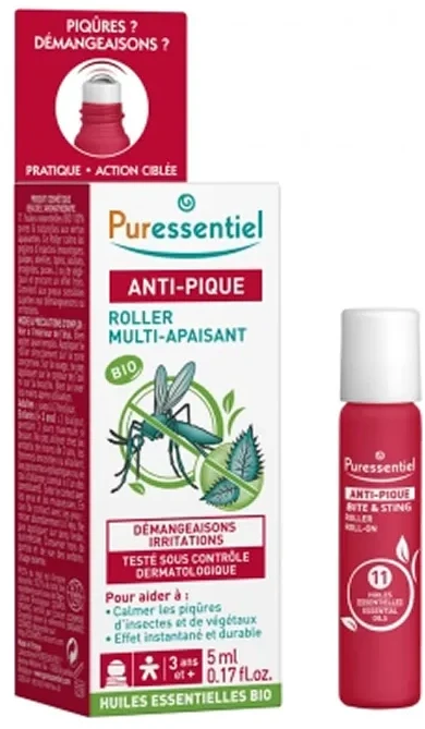 Puressentiel repelentai Roll On 5ml