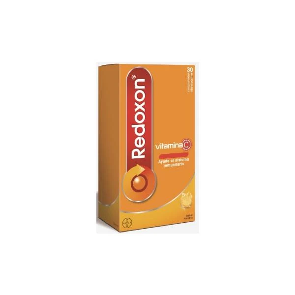 Redoxon Vitamina C 30 putojančių tablečių Oranžinis