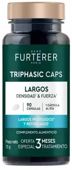 René Furterer Triphasic Long Hair Density - Strength 90 Capsules