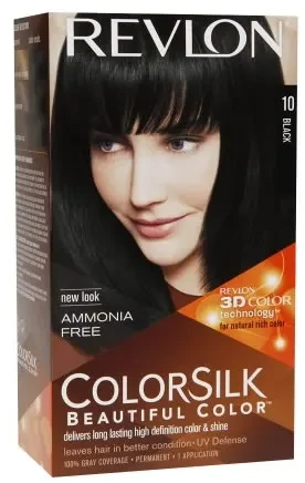 Revlon Colorsilk Ammonia Free 10 Juodas