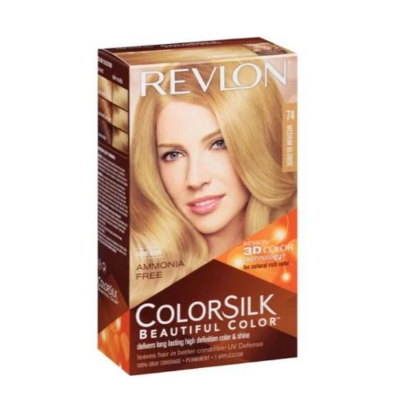 "Revlon Colorsilk" be amoniako 74 Vidutinė blondinė