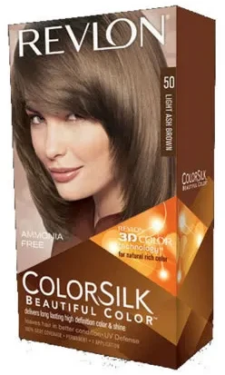 Revlon Colorsilk be amoniako 50 šviesiai pelenų ruda