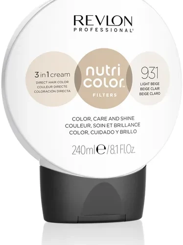 Revlon - Nutri Color Filters Toning 240ml - 931 Light rusvai gelsvas