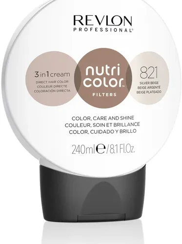 Revlon - Nutri Color Filters Toning 240ml - 821 Sidabrinis rusvai gelsvas