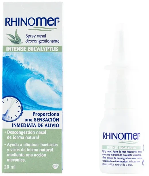 Rhinomer Intense Eucaliptus nosies purškalas 20ml