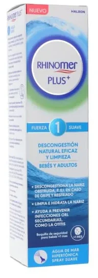 Rhinomer Plus+ Strength 1 Gentle 125ml