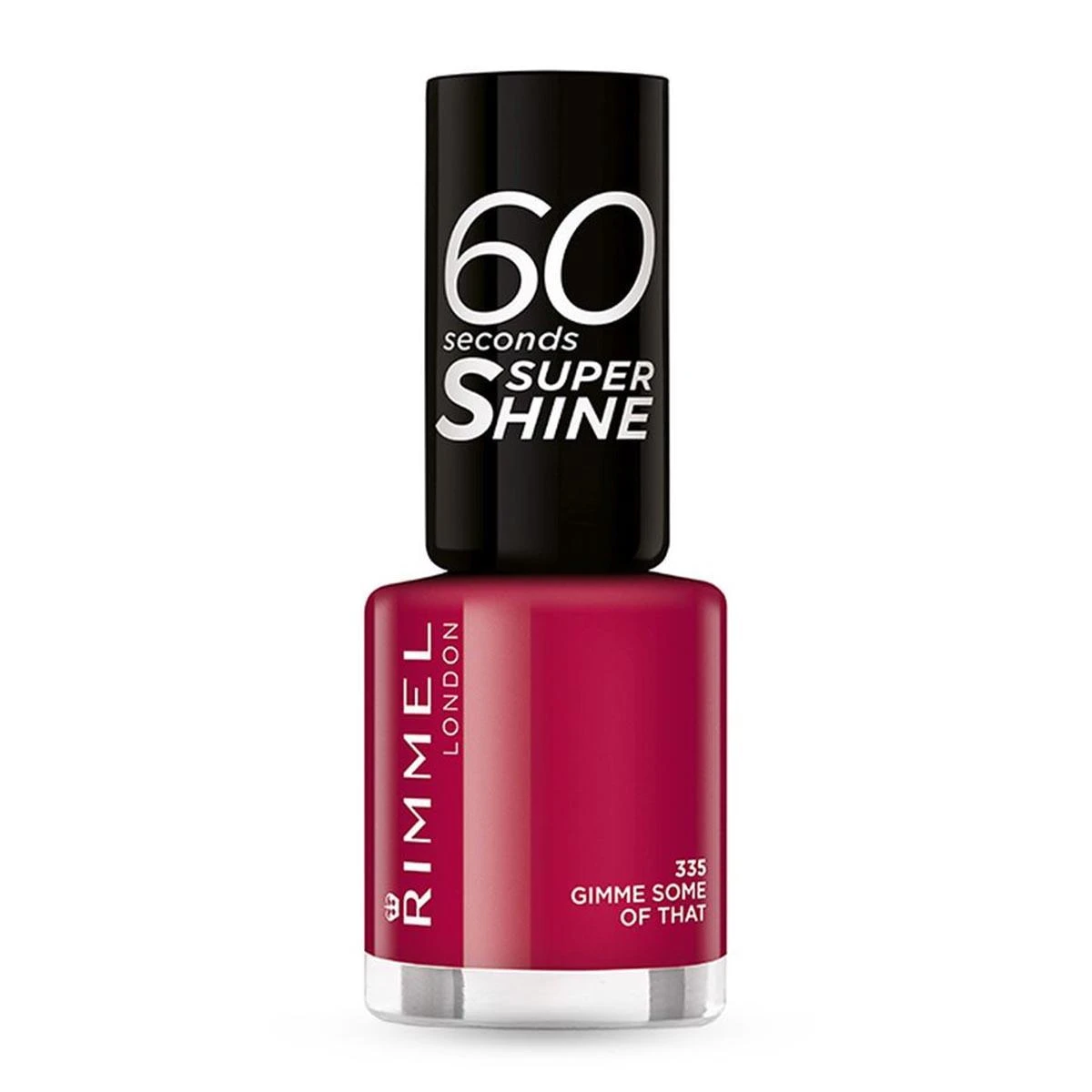 Rimmel London 60 Seconds Super Shine Nagų lakas Moterims 8 ml, 335 Gimme Some of That