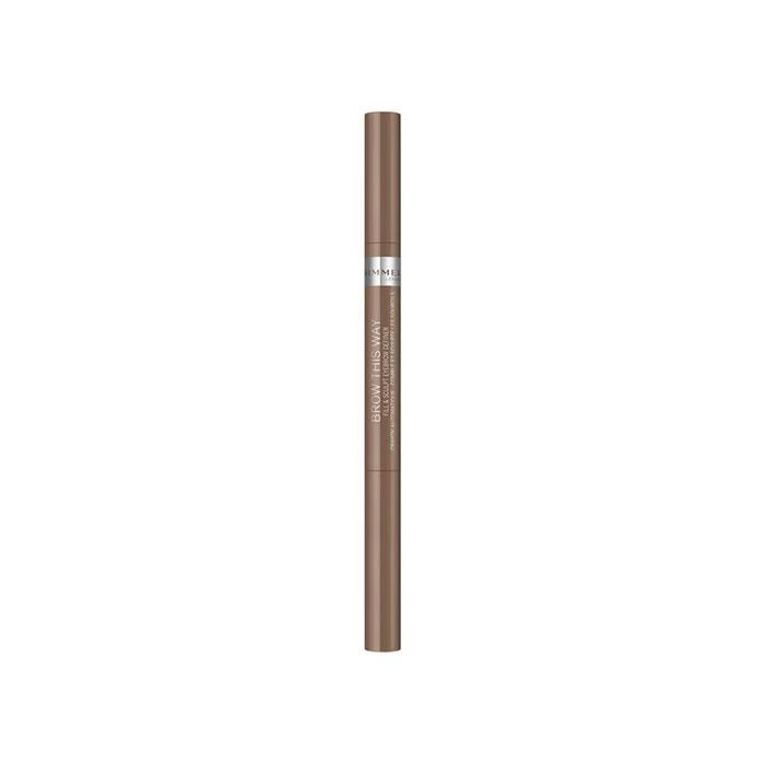 Antakių dažai "Rimmel London Brow This Way Fill And Sculp Eyebrow Definer 001 Skirtas šviesiems plaukams" 0,25 g
