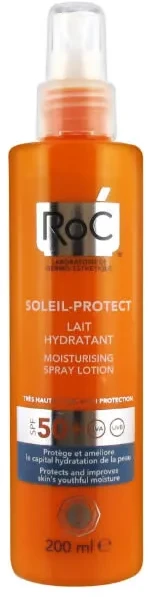 "Roc Soleil Protect drėkinamasis purškiamasis losjonas Spf50+ 200ml