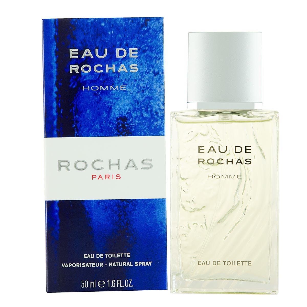 Tualetinis vanduo Rochas Eau De Rochas Homme Eau De Toilette Purškiklis, 50ml