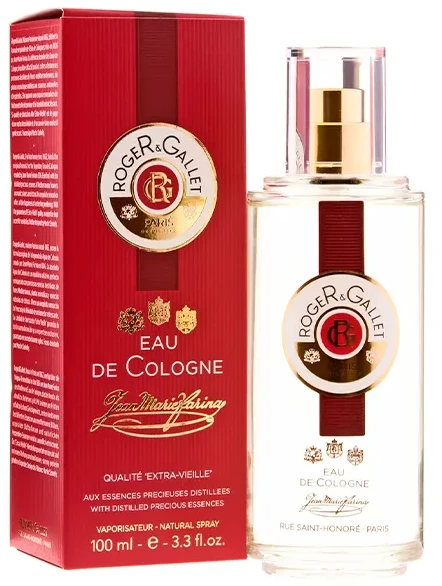 Roger & Gallet Odekolonas Roger and Gallet Jean-Marie Farina Eau De Cologne Purškiklis 100ml