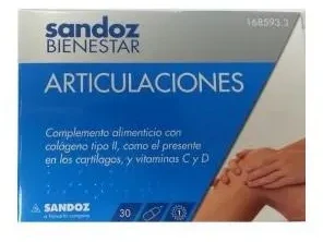 "Sandoz Joint Wellness" 30 kapsulių