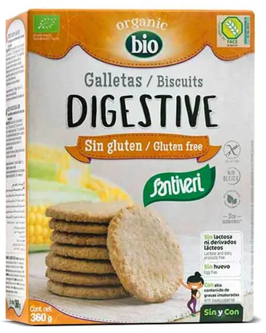 "Santiveri" sausainiai be glitimo 360g