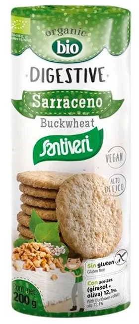 "Santiveri Digestive" grikių sausainiai 200g
