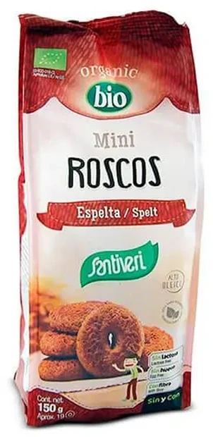 "Santiveri" ekologiškos spelta miltų mini bandelės 150g