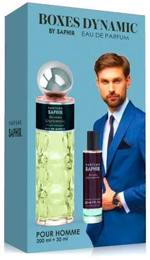 Saphir Boxes Dynamic EDP Purškiklis, 200 ml, 30 ml Sets