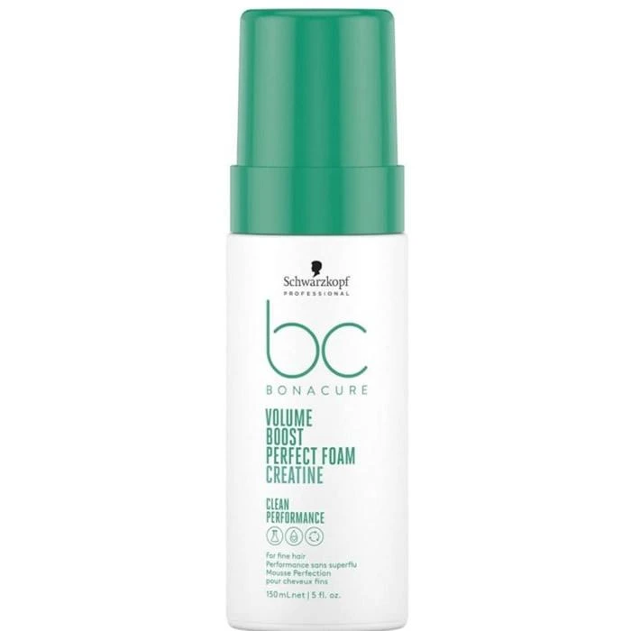 Kondicionuojančios plaukų putos Schwarzkopf Bonacure Volume Boost Perfect Foam Creatine 150ml