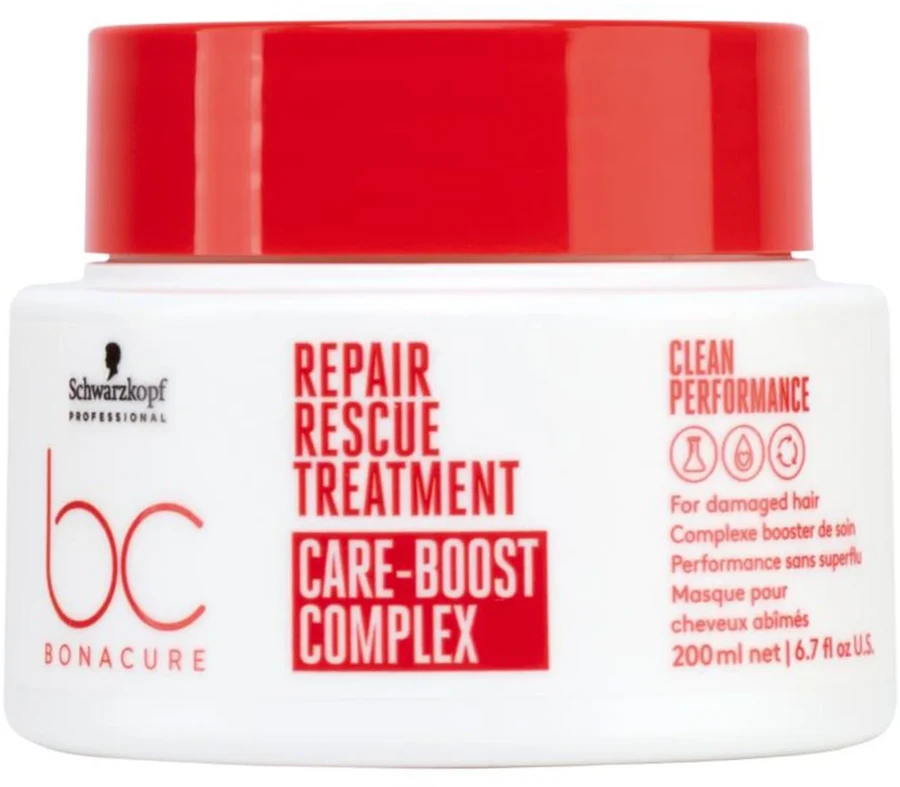 Schwarzkopf Bonacure Repair Rescue Care-Boost . kremas su stiklainėliu Stiklainėlis, 200 ml