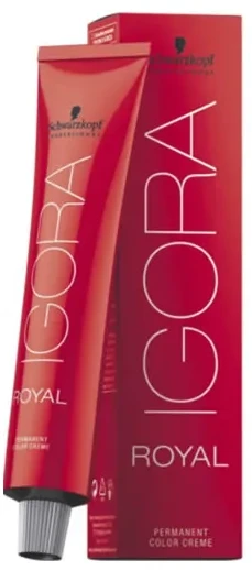 Schwarzkopf Igora Royal ilgalaikio poveikio plaukų dažai 60 ml - 6-63