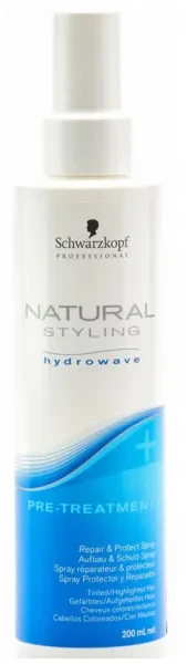 Schwarzkopf Natural Styling prieš gydymą, taiso ir apsaugo