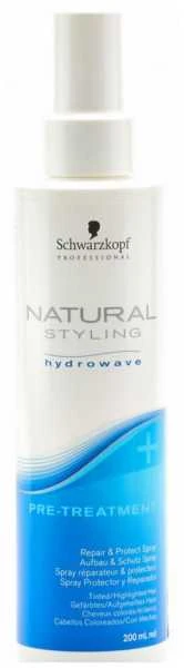 Schwarzkopf Natural Styling prieš gydymą, taiso ir apsaugo