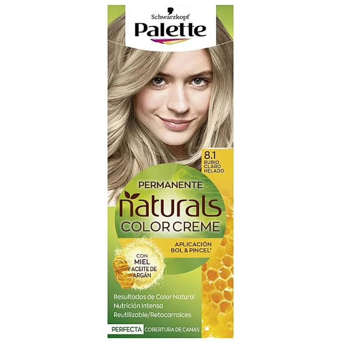 Schwarzkopf Palette Naturals Color Creme 8.1 Matinė šviesiai šviesi blondinė - plaukų dažai