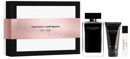 Rinkinys „Narciso Rodriguez For Her“ EDT, 50 ml, kūnui, 50 ml, EDT 7, 5 ml