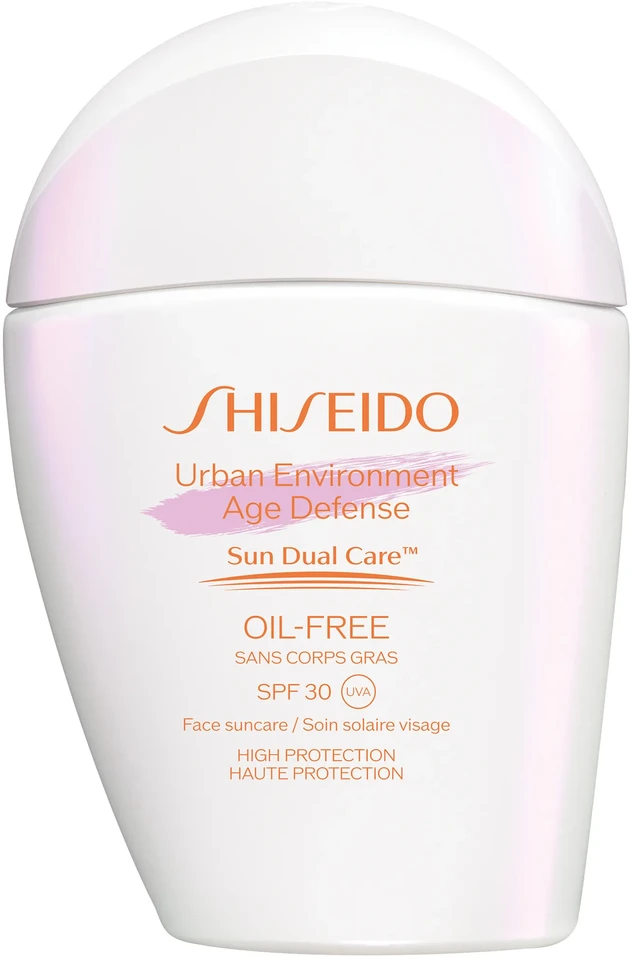 Kremas nuo saulės Shiseido Urban Environment Age Defense Oil-Free, su SPF30, 30 ml