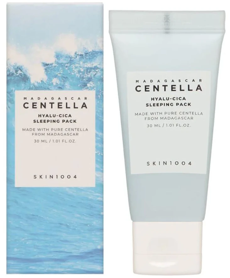 SKIN1004 Madagascar Centella Hyalu-Cica Sleeping Pack Naktinė veido kaukė, 30 ml